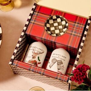 Mackenzie Childs x Brightland Holiday Hosting Set